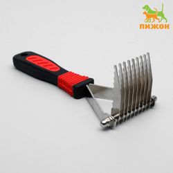 Пижон / Dude / Koltunorez-rake, 9 blades, with bones on the handle