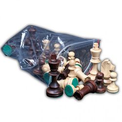 GamesDealer / Échecs "Staunton 6", (pièces dans un sac en plastique séparé), Wegiel