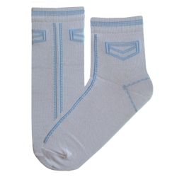 Ишимбайская чулочная фабрика / Children's socks with a pattern for jeans