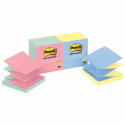 POST-IT / Self-adhesive blocks (sticker) Z-Blocks 76x76 mm, SET 12 pcs. 100 sheets, assorted