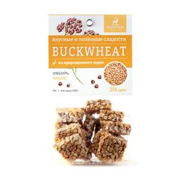Buckwheat / Confectionery with peanuts and ginger, 70g, 10 pcs.