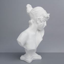 Мастерская Экорше / Plaster figure "Famous people: bust of Sappho"