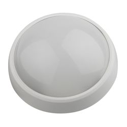 ЭРА / LED lamp 180x75, 8 W, 4000 K, 640 lm, IP54, round, white, motion sensor, SPB-1-08-MWS