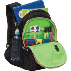 GRIZZLY / GRIZZLY school backpack, anatomical back, for boys, "AIR ATTACK", 38x26x20 cm