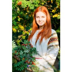 Русский народный костюм  / Women's shirt, 86-92