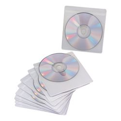 BRAUBERG / CD / DVD envelopes set 10 pcs., For 1CD / DVD, self-adhesive, with euro hanger