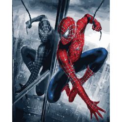 Опт-картина / Pittura con numeri 40x50 GX 32716 Spiderman