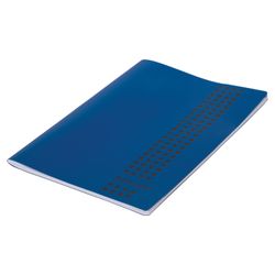 BRAUBERG / Notebook A4, 40 sheets, "Metropolis", staple, cage, plastic cover, BLUE / 10 pcs.