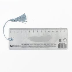 Bookmark for books 3D, BRAUBERG, volume c movement "eagle" with a decorative lace tie