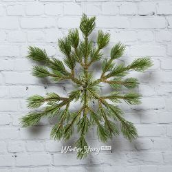 Kaemingk / Flocon De Neige Conifère Aurora 50 cm, MOULE 100%