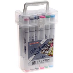 Сималенд / Sketching marker set, double-sided, 18 colors