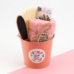 Этель / Set regalo asciugamano e accessori "Grazie"