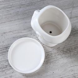 Керамика ручной работы / Planter "African head" 1.4 l