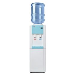 AEL LD-AEL-58 water cooler, floor, NEW/GREEN ELAND, 2 taps, white/turquoise, 00270