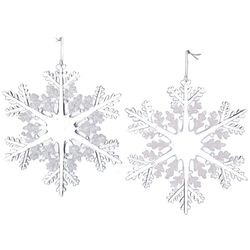 Kurts Adler / Noel ağacı süslemesi "Kar tanesi. Buz hassasiyeti", 15 cm