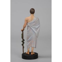 Vernissage of History / Statuetta di Ippocrate (dipinta a mano)
