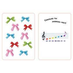 Card educational "Learn numbers", Kochetova N. And. Rosman