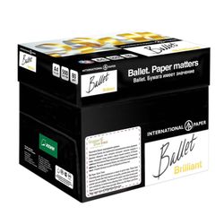 BALLET / Giấy văn phòng A4, loại "A +", BRILLIANT, 80 g / m2, 500 tờ, ColorLok, Giấy quốc tế, độ trắng 168% (CIE)