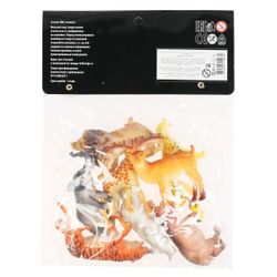 Играем вместе / Birlikte oynayalım / Plastisol oyuncak seti "Vahşi hayvanlar"