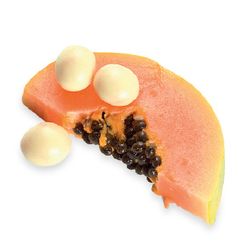 Конфаэль / Confael / Dragee Confael in white chocolate "Papaya"