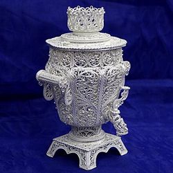 Казаковская Филигрань / Souvenir "Small samovar"