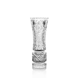 Гусевской Хрустальный завод / Crystal vase for flowers "Fantasy" colorless