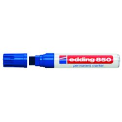 EDDING / Edding / Marcador permanente, punta biselada, 5-16 mm Azul