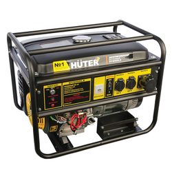 Huter DY8000LX, petrol, 7.0 kV, 220 B, manual starter/electrostarter