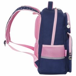 ЮНЛАНДИЯ / Backpack UNLANDIA COMPLETE, with pencil case included, ergo-back, "Pink bow", 42x29x14 cm, 229972