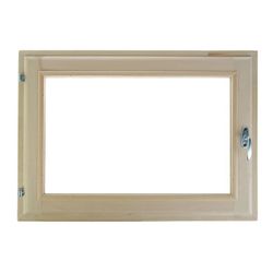 Добропаровъ / Window, 50 × 70 cm double glass, linden
