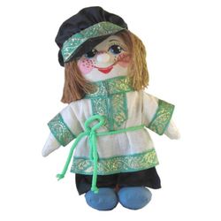 Мастерская подарков / Gift workshop / Textile doll "Grinya"