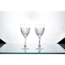 Гусевской Хрустальный завод / A set of crystal wine glasses, colorless 6 pieces