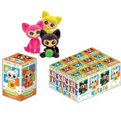 Конфитрейд / Chewing marmalade with a toy "Let's play (Kittens 6)" 1kor * 12bl * 12pcs