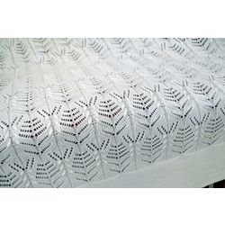 Plaid Openwork jacquard TRICARDO, 160x200