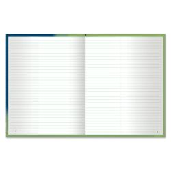 Libro de contabilidad 128 hojas, A4 205x287 mm, PERSONAL, línea, tapa dura, cartón, numeración, bloque offset