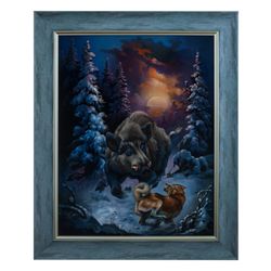Жостово / Painting by Letkov V. 60x49 cm