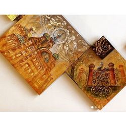 Авторская продукция / Wall panel "Upward movement"