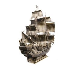 Золотая антилопа / Model Galleon fictional "Black Pearl" 1/72