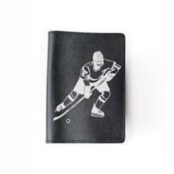 Passport cover "Hockey stick"