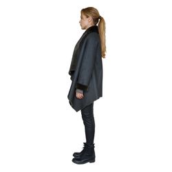 Copyright Double-Sided Short Coat