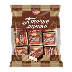 ROT FRONT / Chocolate sweets "Bird's milk", souffle, creamy vanilla, 225 g, package