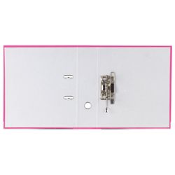 BRAUBERG PVC-beschichteter Binder 80 mm mit Ecke, pink (double life)
