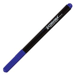 The marker is a permanent (indelible) CORVINA, fine tip, 1 mm, BLUE, Italy