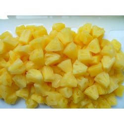 Frozen pineapple pulp