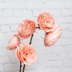 Kaemingk / Artificial Rose Silk Shine 58 cm pale pink