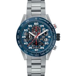 TAG Heuer / Swiss mechanical wristwatch Carrera CAR2A1K.BA0703 with chronograph