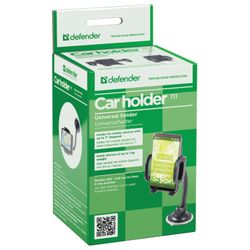 DEFENDER / Car holder 111, clip 55-120 mm, on glass