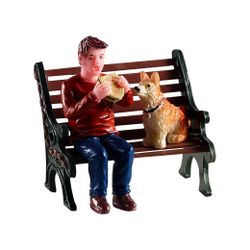 Bức tượng nhỏ 'Bữa trưa với một người bạn', 4,8 cm, LEMAX