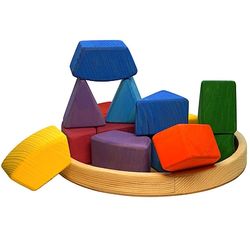 Constructor Circle Goette - colorful educational toy (handmade)