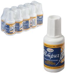 GAMMA correction fluid liquid paper, with brush 20 ml